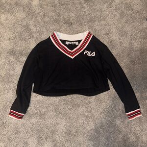 Fila cropped crewneck